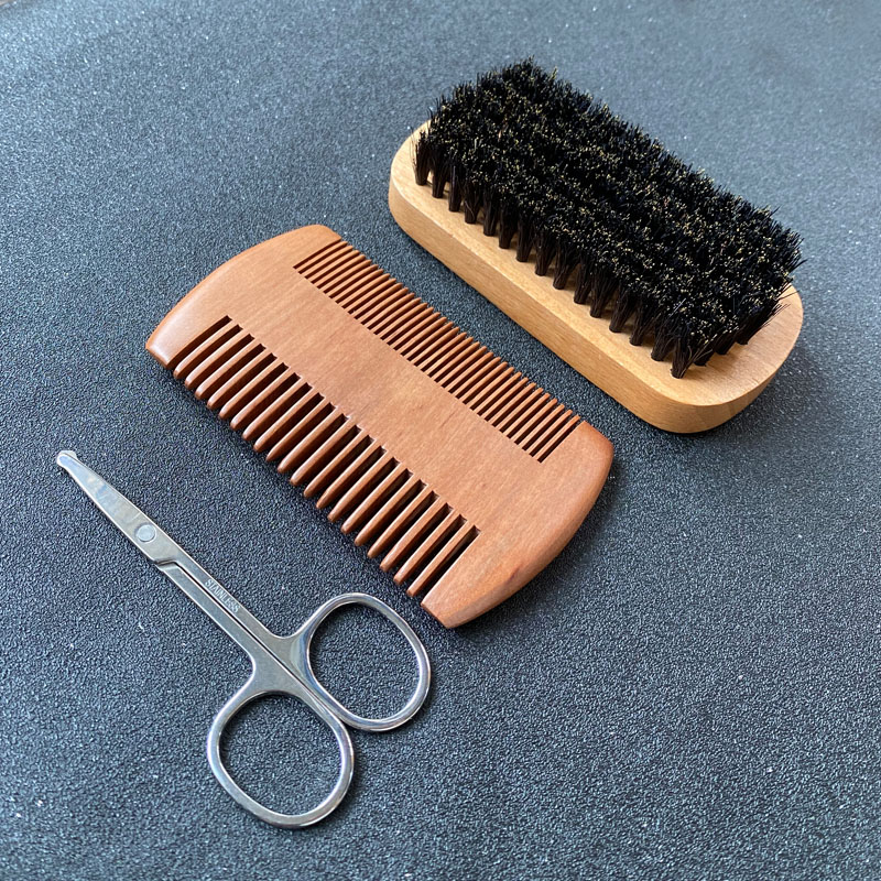 Mens Grooming Travel Kit - Набор для ухода за бородой для