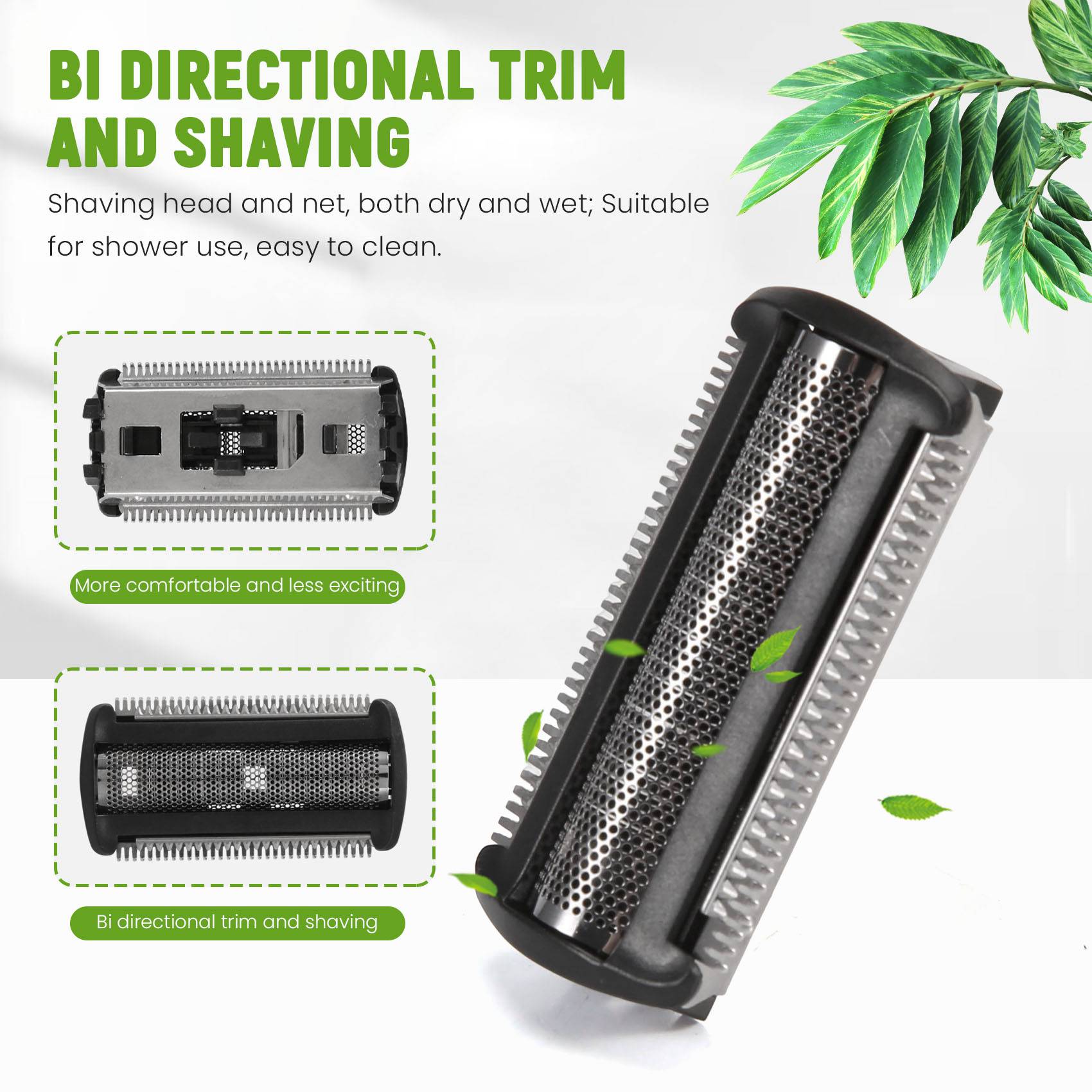 Body Trimmer - Набор из 5 сменных бритвенных головок