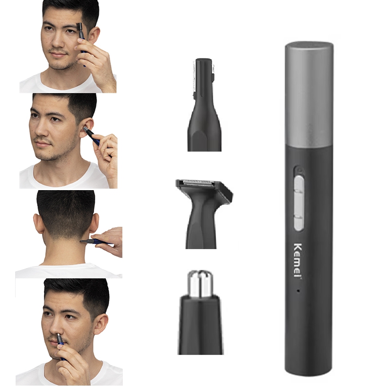 Nose Trimmer - Электрический триммер Kemei Pro для носа,