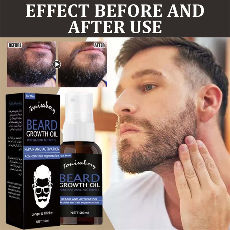 Beard Oil - Масло для роста бороды, воск-бальзам для
