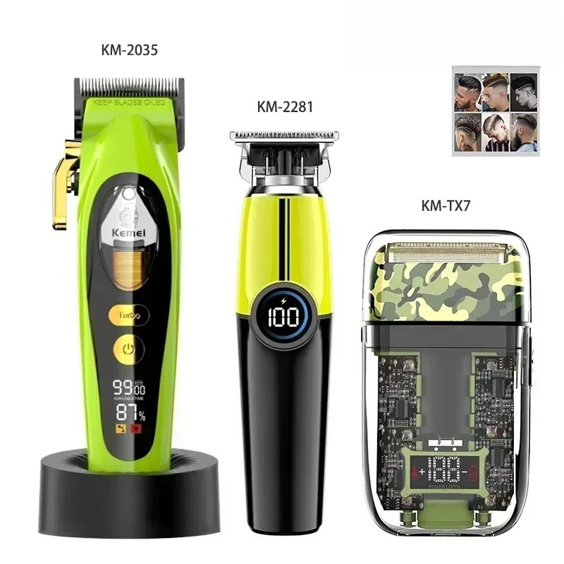 Hair Clipper - Машинка для стрижки волос Kemei, профессиональный