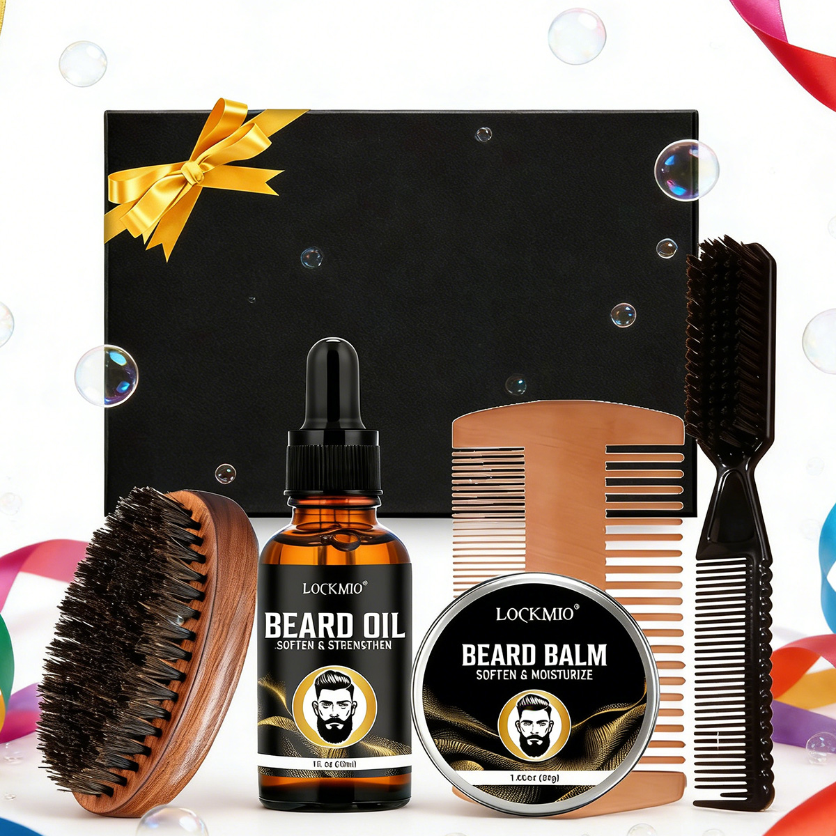 Beard Oil - Набор для ухода за бородой LOCKMIO: