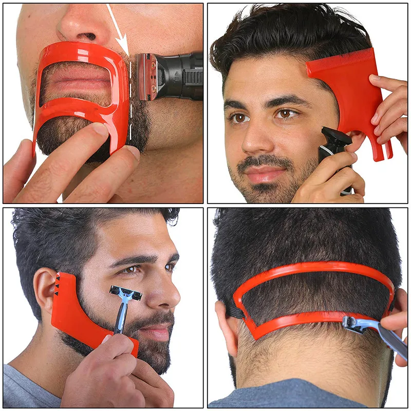 2/4 шт., мужские расчески для  – обзор и цена Beard Trimmer