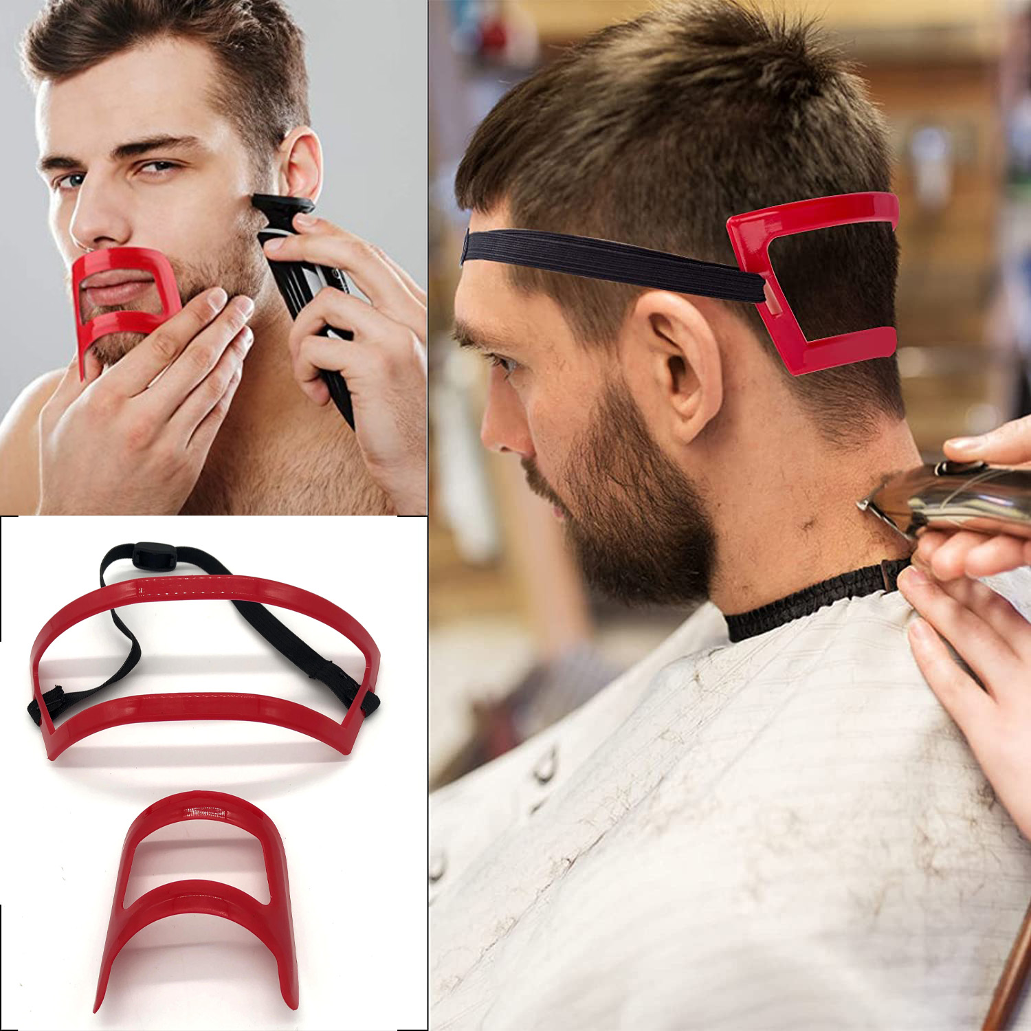 2/4 шт., мужские расчески для  – обзор и цена Beard Trimmer