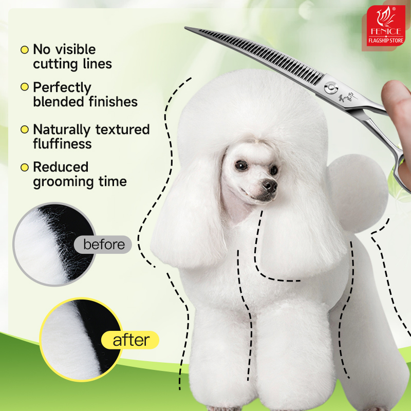 Профессиональные изогнутые нож – обзор и цена Grooming Scissors