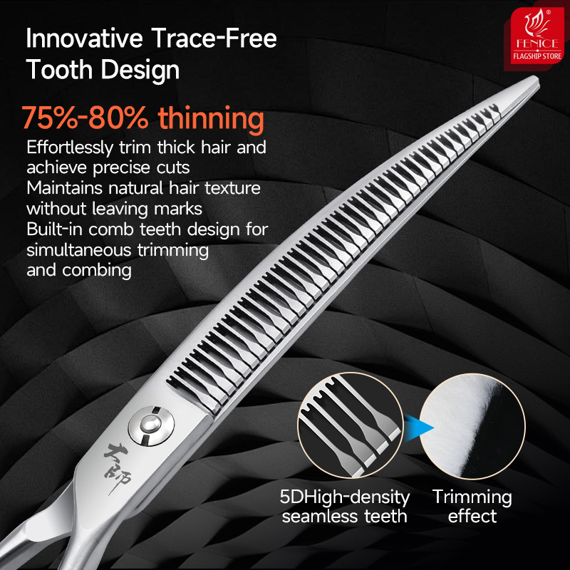 Профессиональные изогнутые нож – обзор и цена Grooming Scissors