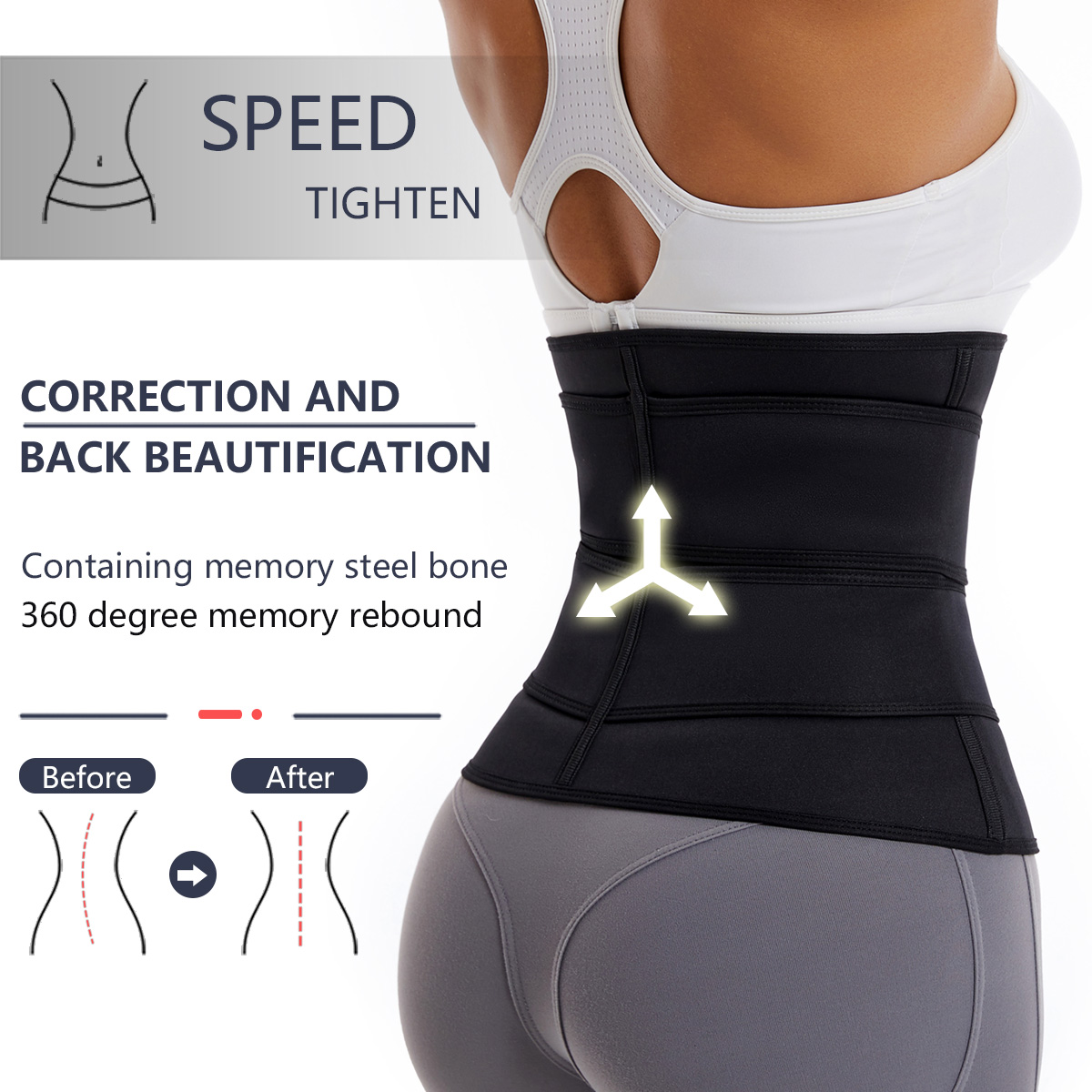 Женский пояс-тренажер для тали – обзор и цена Body Trimmer