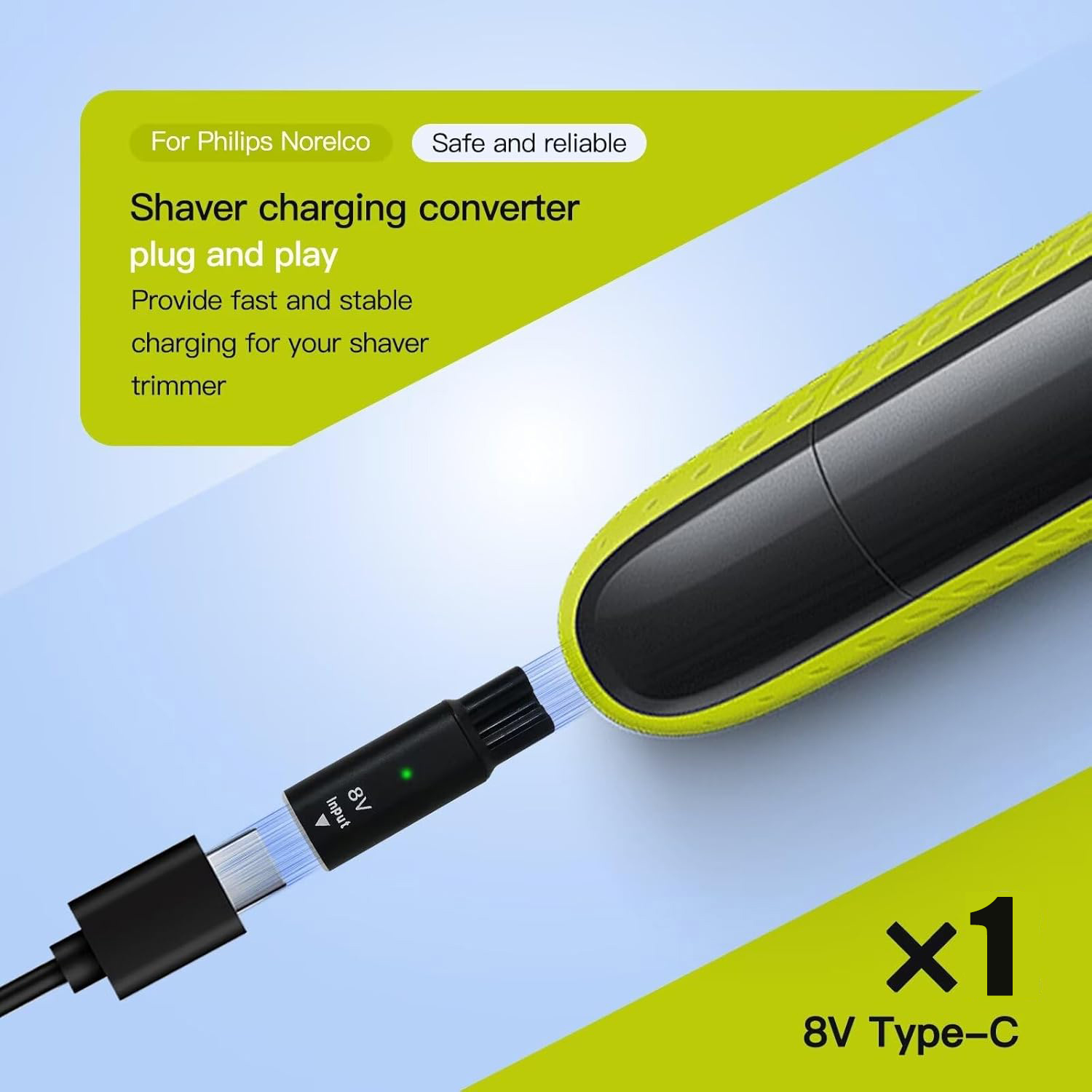 Зарядное устройство-адаптер Ty – обзор и цена Electric Shaver Rotary