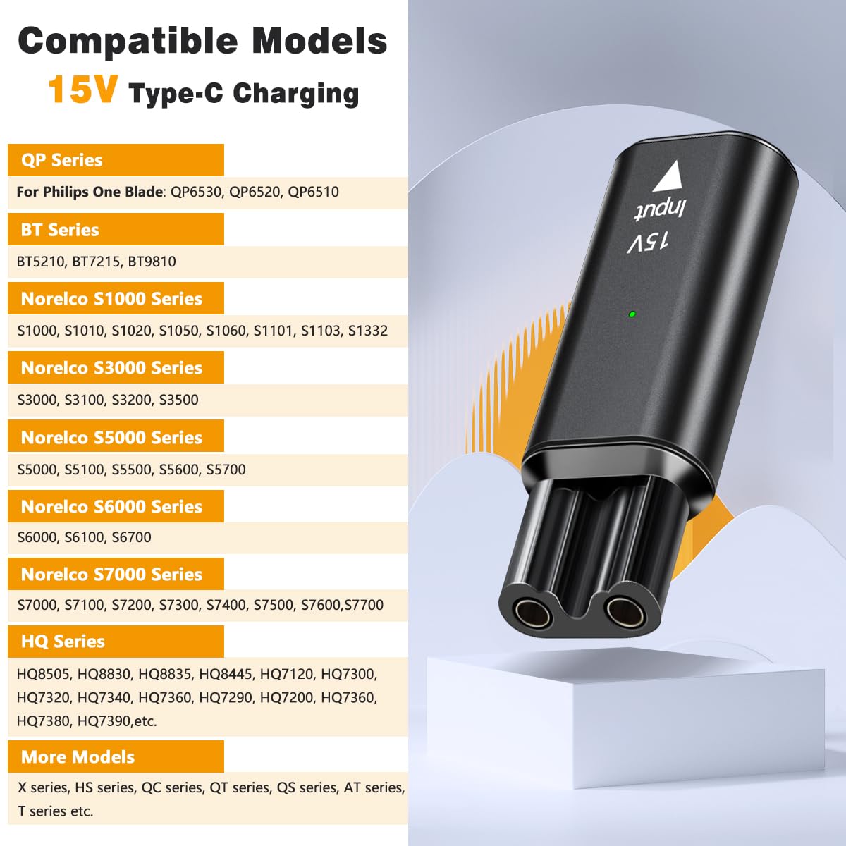 Адаптер для бритвы Brangdy 15  – обзор и цена Body Trimmer