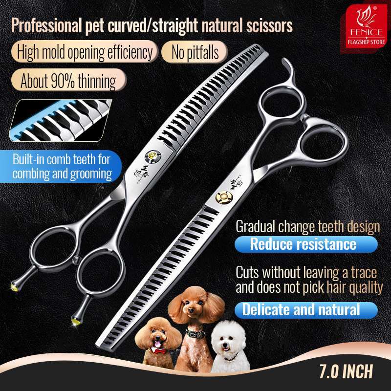 Fenice 7 дюймов VG10 профессио – обзор и цена Grooming Scissors