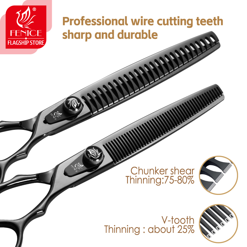 Fenice JP440C стальные професс – обзор и цена Grooming Scissors