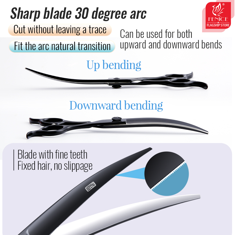 Профессиональные изогнутые нож – обзор и цена Grooming Scissors