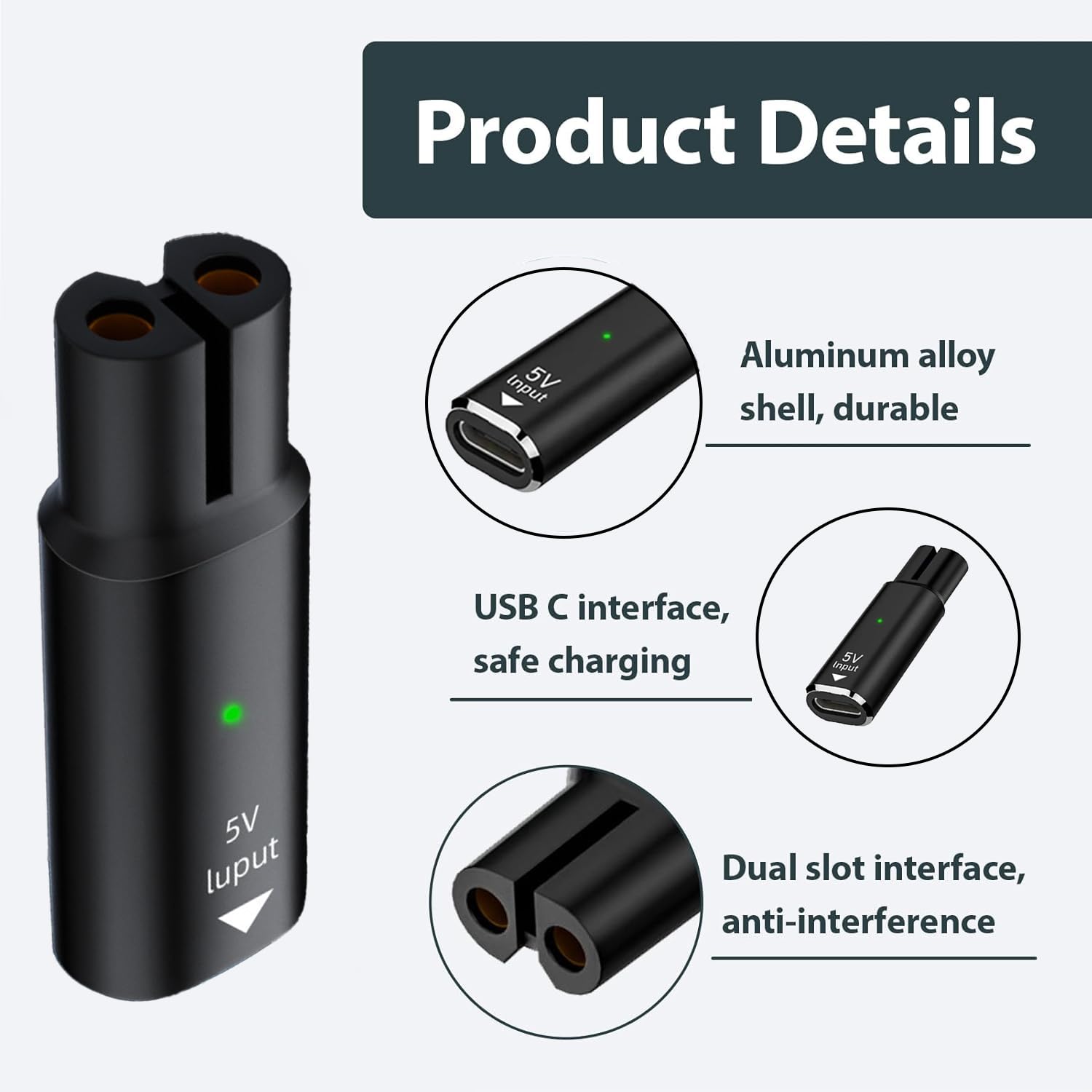 Зарядное устройство USB Type-C – обзор и цена Electric Shaver Rotary