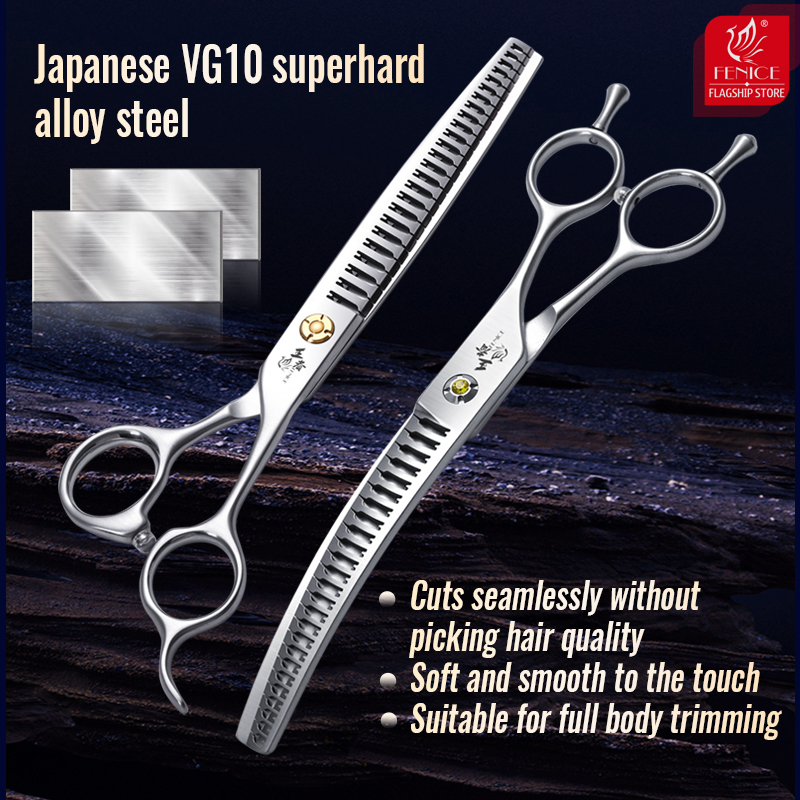 Fenice 7-дюймовые 3D градиентн – обзор и цена Grooming Scissors